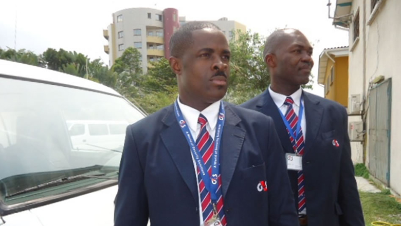 G4S Gabon security staff