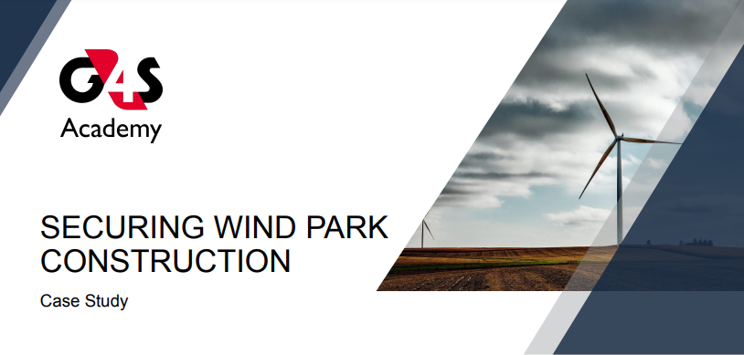 G4S Case study of wind farm provision.